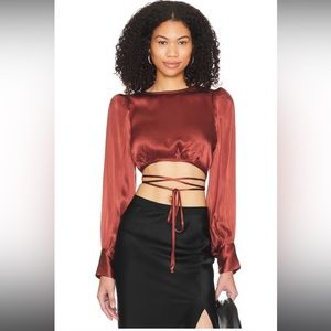 ASTR the label Viola Top in Rust